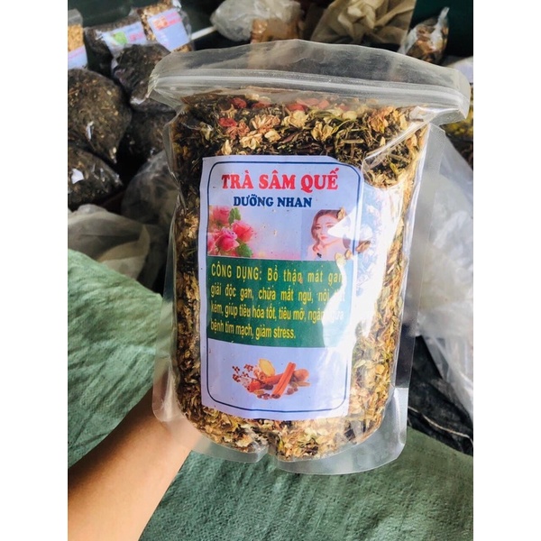 500gr Trà sâm quế bổ thận, mát gan, tiêu hoá tốt