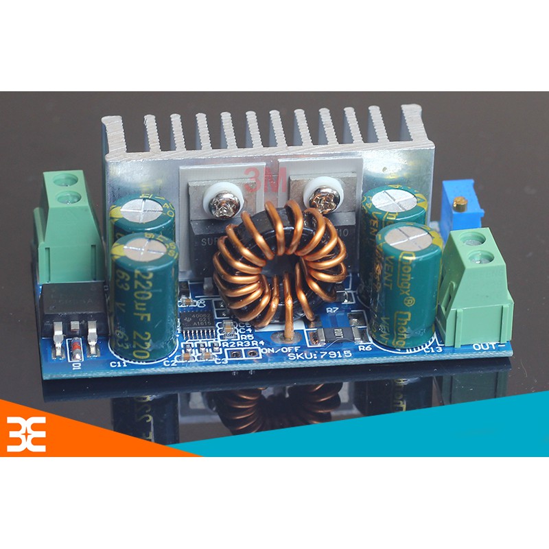 Module Hạ Áp Buck DC-DC 15A 200W In 8-60V / Out 1V-36V 94%