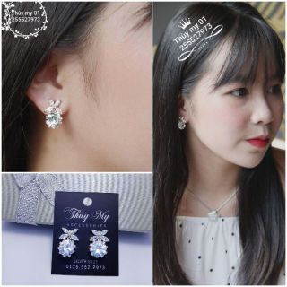 Khuyên tai bạc đẹp