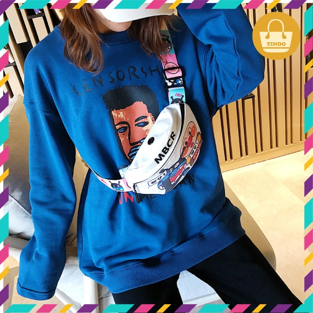 [SALE GIÁ GỐC] Túi bao tử nữ bằng vải dễ thương anpanman đi dã ngoại phong cách Nhật Bản [1828] | BigBuy360 - bigbuy360.vn