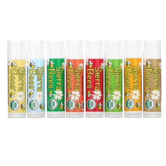 Dưỡng Môi Sáp Ong Hữa Cơ Sierra Bees Organic Lip Balms 4.25g Thỏi thumbnail