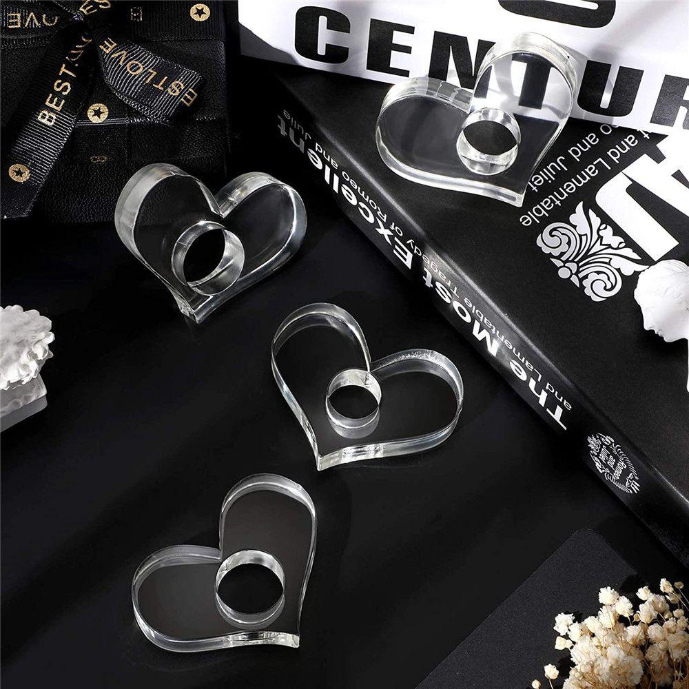 PISTA Giá Đỡ Sách Mini Hình Trái Tim Xinh Xắn