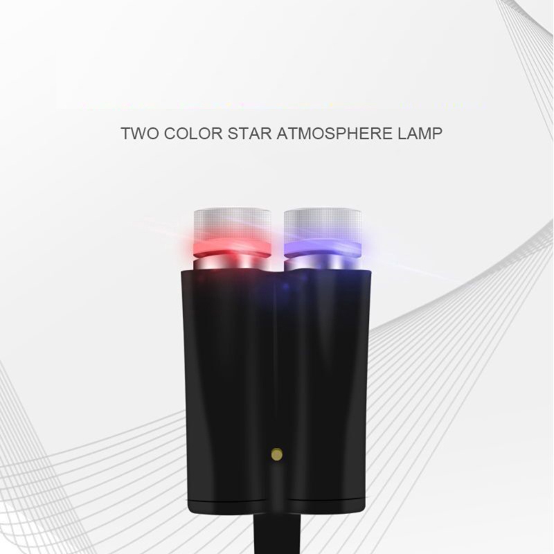 Đèn LED Chiếu Ánh Sáng Trời Sao Gắn Trần Xe Hơi Trang Trí Nội Thất Có Thể Điều Chỉnh Cổng USB
