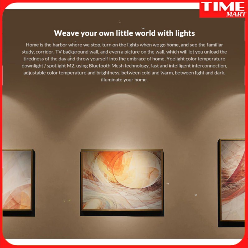Đèn LED Spotlight/Downlight Âm Trần Thông Minh Xiaomi Yeelight M2  ,[TIME_MART siêu thị tiện ích gia đình]