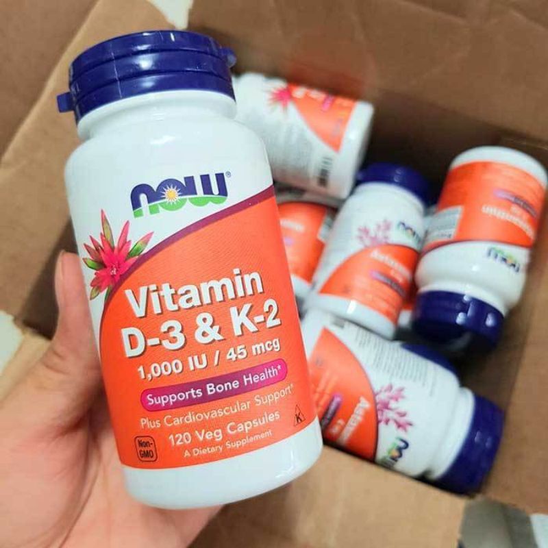 VITAMIN D3K2 HỖ TRỢ TĂNG ĐỀ KHÁNG VÀ SỨC KHOẺ XƯƠNG KHỚP