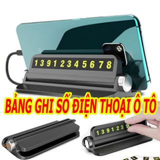 Bảng Ghi Số Điện Thoại Cho Ô Tô Phản Quang - Kèm Giá Đỡ 2 Trong 1 Gắn TapLo