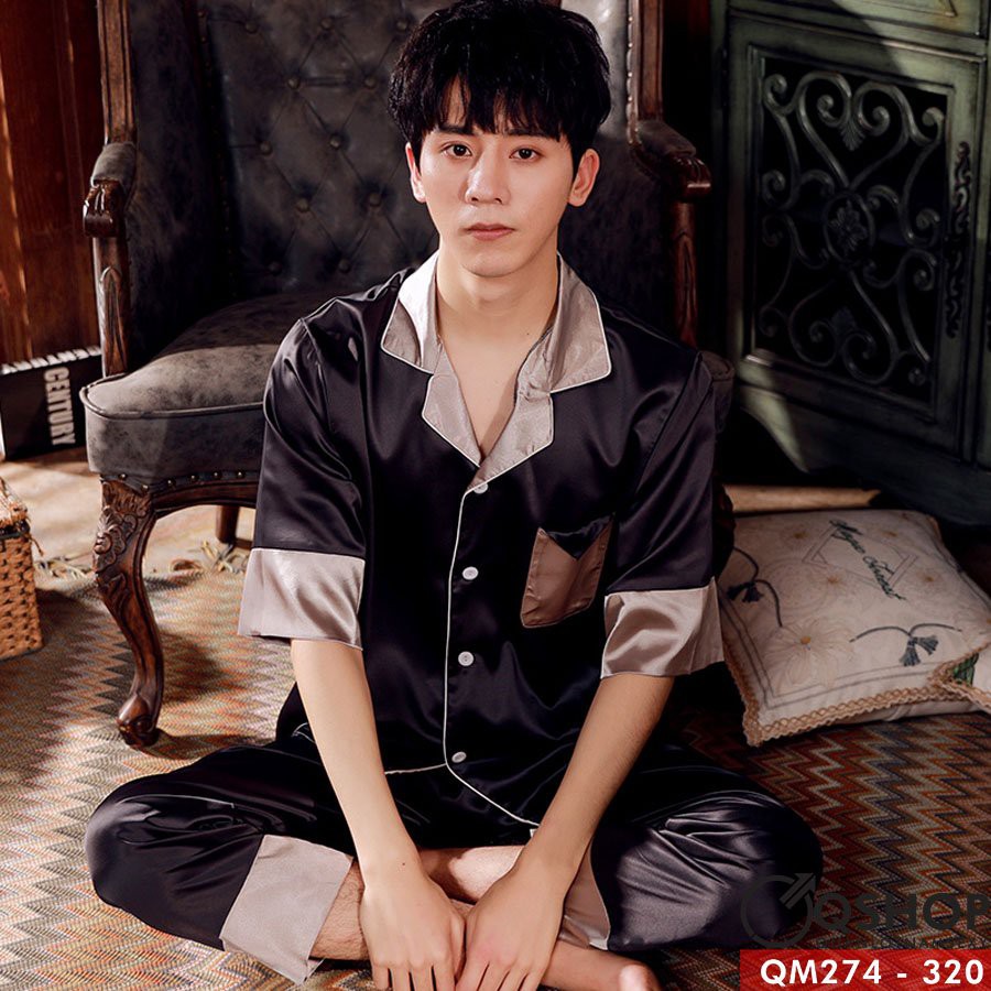 BỘ ĐỒ PIJAMA NAM CAO CẤP QM274
