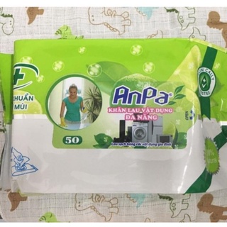 Khăn ướt đa năng anpa 50 tờ