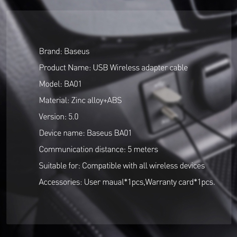 Bộ Thiết Bị Nhận Tín Hiệu Âm Thanh Bluetooth Jack Cắm 3.5mm Tích Hợp Micro Chuyên Dụng