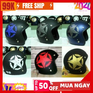 Mũ bảo hiểm 3/4 damtrax việt nam free size