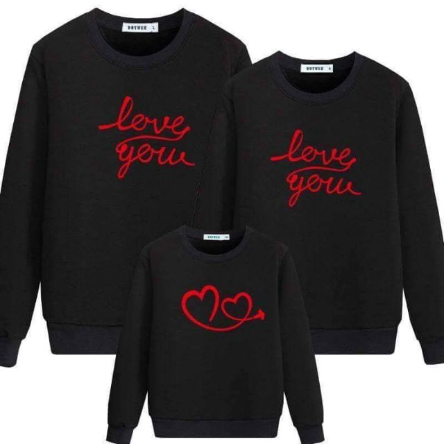 Áo thu đông gia đình chất loại 1 giá siêu sốc