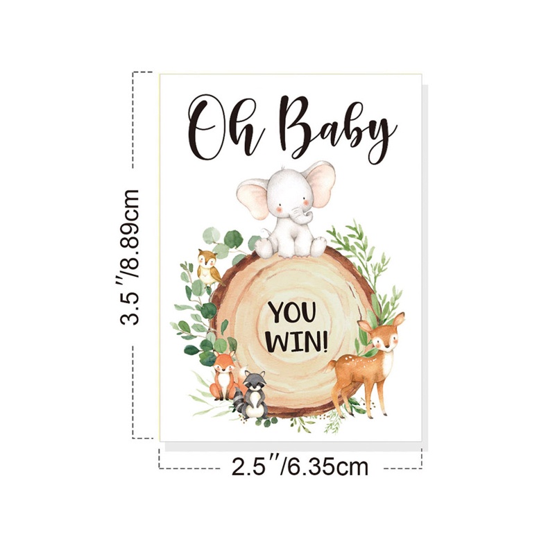 Bộ Thẻ Bài Trò Chơi Cào Móng Vui Nhộn Dành Cho Bé