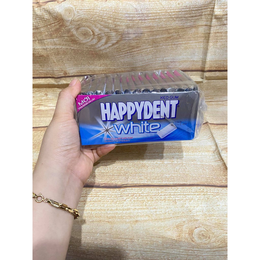 ( Hộp 15 vĩ ) Kẹo Sing Gum HappyDen White