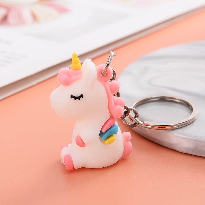 Móc khoá kỳ lân_ unicorn dễ thương _ làm quà tặng ý nghĩa
