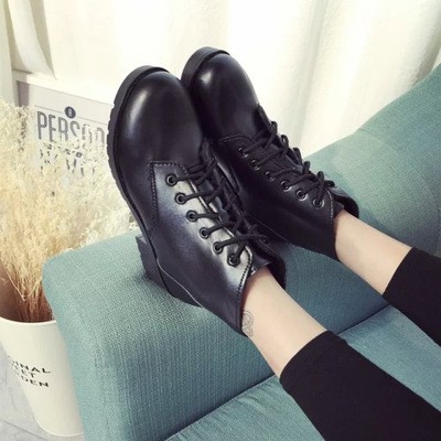 Bốt nữ cổ thấp,boot nữ ulzzang cao cấp hot trend 2022