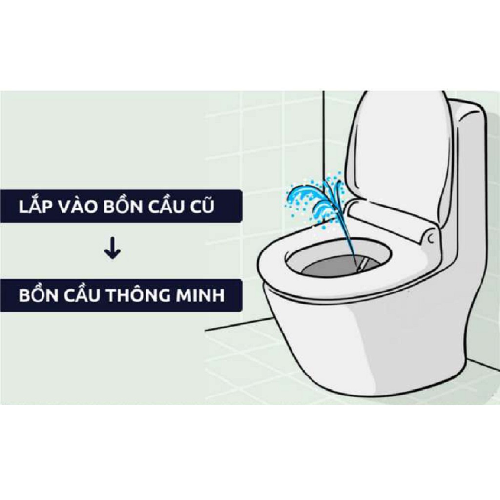 Vòi xịt rửa vệ sinh thông minh Bản cao câpDeluxe LIFMOD Bidet