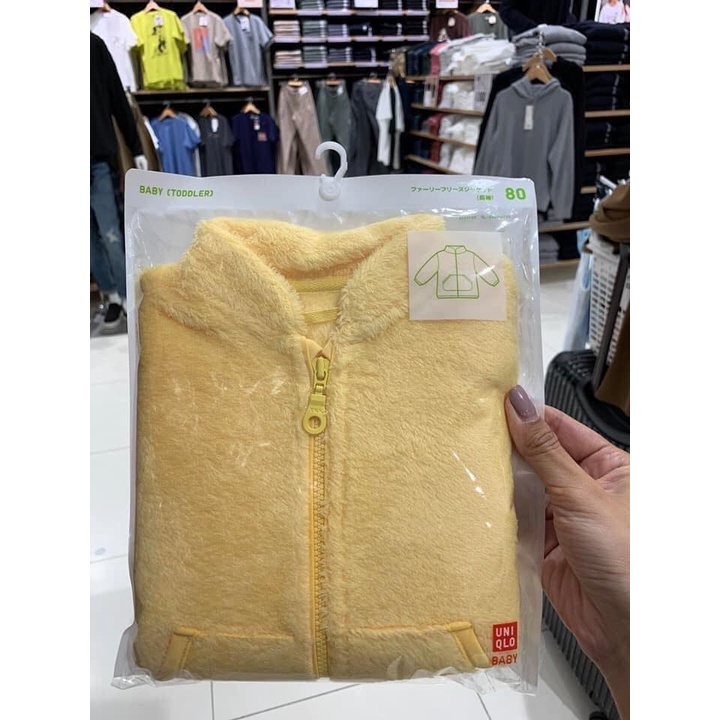 Áo Lông Cừu 2 Mặt Baby uni