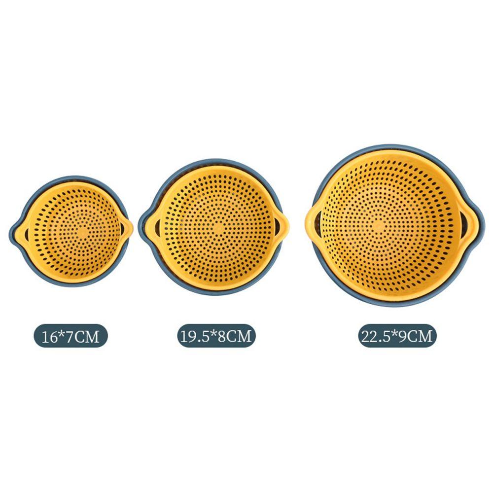 JARRED Dụng Cụ Lọc Nước Trái Cây Tiện Lợi ​ Rổ Rửa Rau Củ Quả Bằng Nhựa