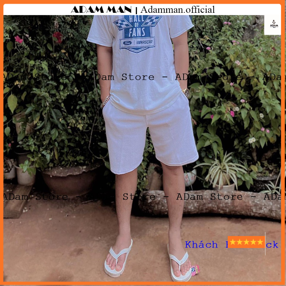 Quần Đùi Nam cao cấp, Quần short nam chất cotton Xốp Thái thoáng mát, Quần Short Nam 5 Màu Mùa Hè Năng Động - Adam Man