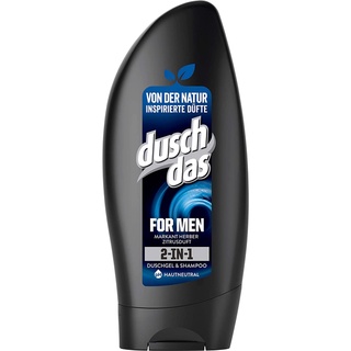 Sữa tắm gội nam Dusch Das For men 2in1 Thể thao, chai 250ml