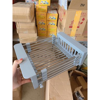 KHAY ÚP CHẬU RỬA CHÉN BÁT INOX CO GIÃN