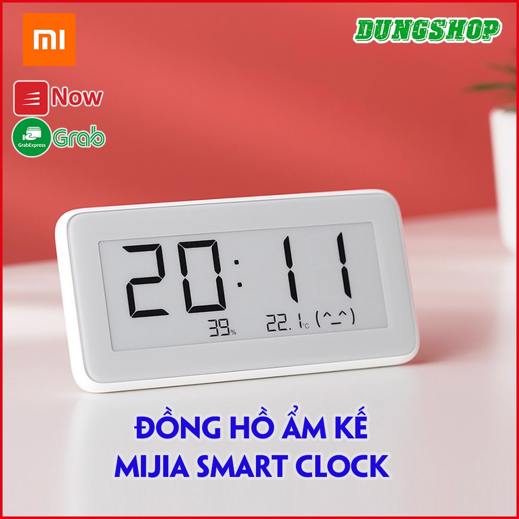 [Hỏa Tốc HCM] Đồng hồ kiêm ẩm kế Mijia Smart Clock