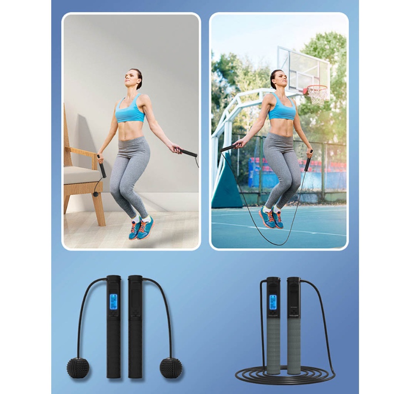 Dây Nhảy Tập Thể Dục Có Tay Cầm Tiện Lợi