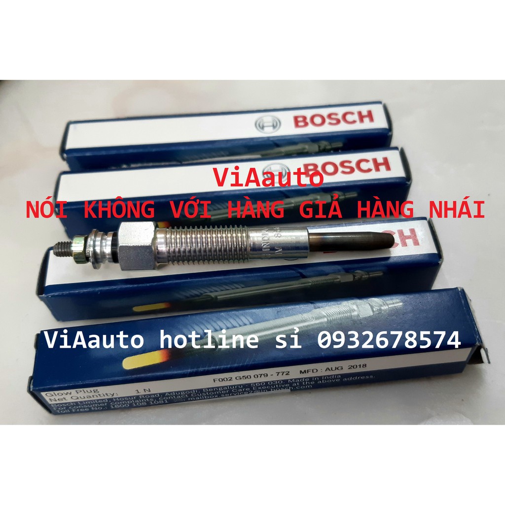 BUGI SẤY, BUGI XÔNG BOSCH F002G50079 chính hãng Made in India