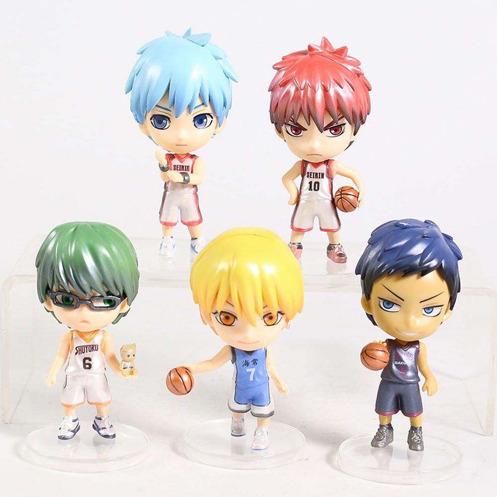 Set 5 Mô Hình Nhân Vật Phim Hoạt Hình Kuroko 'S Basketball