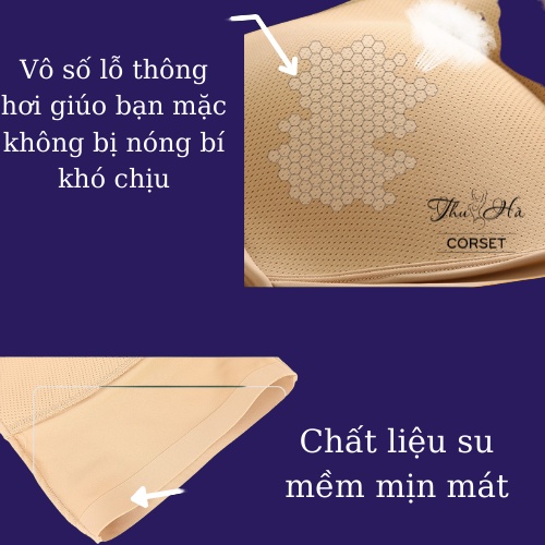 Quần độn mông đùi cao cấp, Nâng mông Hông gen bụng đúc su, mông cao tròn tự nhiên-QD001