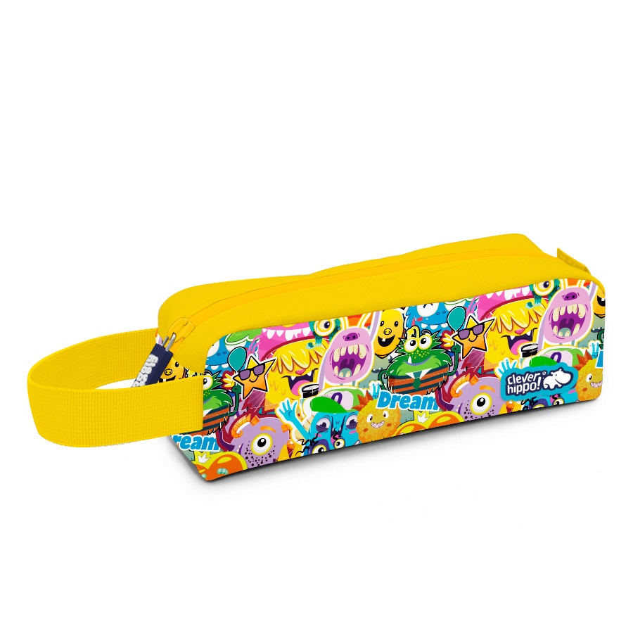 Bóp Viết CLEVERHIPPO Classic - Clever Monster Vàng HM0115/YELLOW