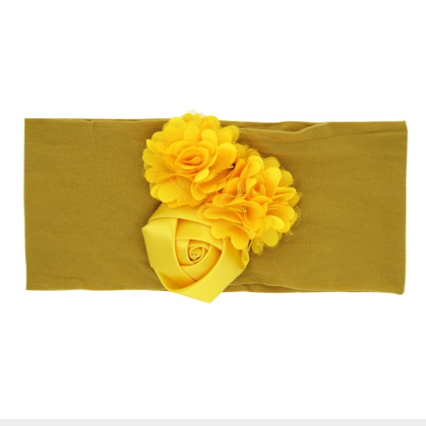 Băng đô turban bé gái hàng đẹp như ảnh co giãn tốt AHBĐ30