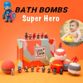KIDS BATH BOMB - Viên Sủi Bồn Tắm Kèm Mô Hình . Bom Tắm Cho Bé Với Đồ Chơi - 170g