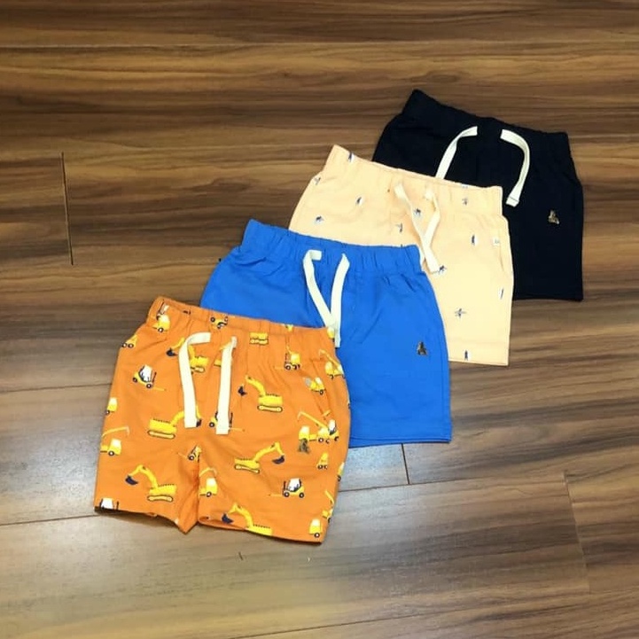 Set 3 quần đùi Baby gap cho bé trai (size từ 0-2 tuổi)