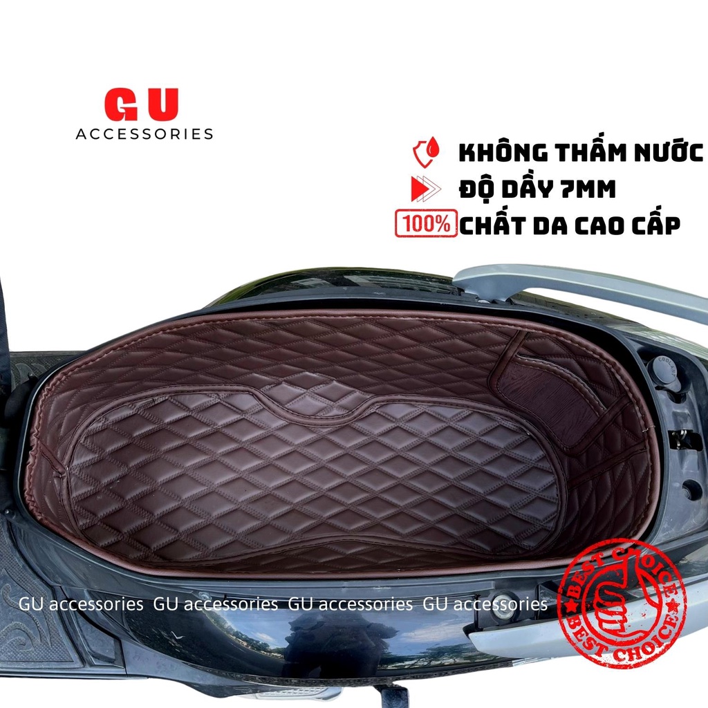 Lót cốp da cách nhiệt chống sốc xe máy HONDA LEAD 110cc 125cc SCR 110cc 2010-2022 hàng cao cấp có túi nhỏ GU