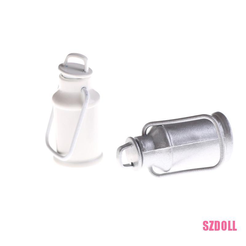 Xô Đựng Sữa Kèm Nắp Đậy 1:12 Dành Cho Nhà Búp Bê SZDOLL6