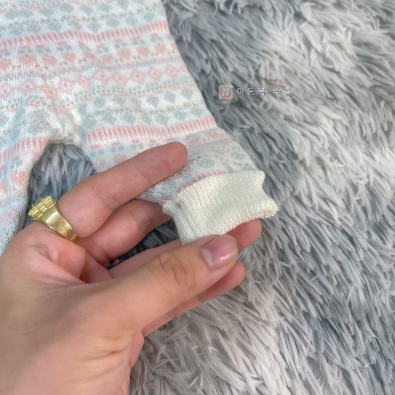 Quần legging Kiabi len mềm, siêu ấm