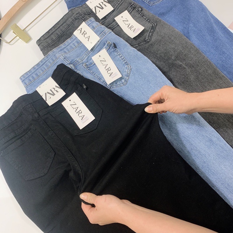 QJN3 - QUẦN JEAN SKIN TRƠN ZZ 4 MÀU CHO NỮ MÃ 11-13