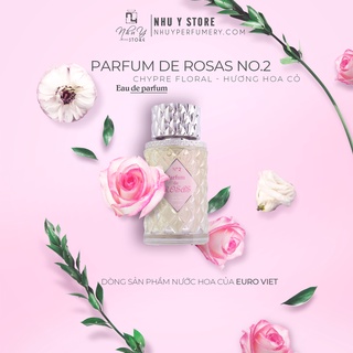 Nước hoa nữ parfum de rosas no.2 | hương hoa cỏ trái cây - floral fruity