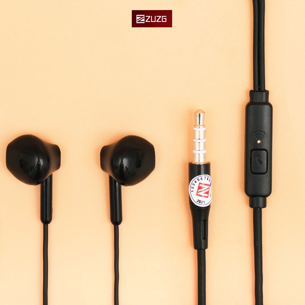 Tai nghe nhét tai hỗ trợ âm Bass E25S - Hàng chính hãng ZUZG