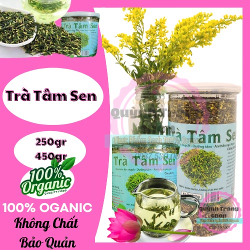 Trà Tâm Sen NGUYÊN CHẤT HỖ TRỢ TRỊ CHỨNG BÍ TIỂU, Ù TAI, TỐT CHO TIM MẠCH & HUYẾT ÁP (250g, 450g)