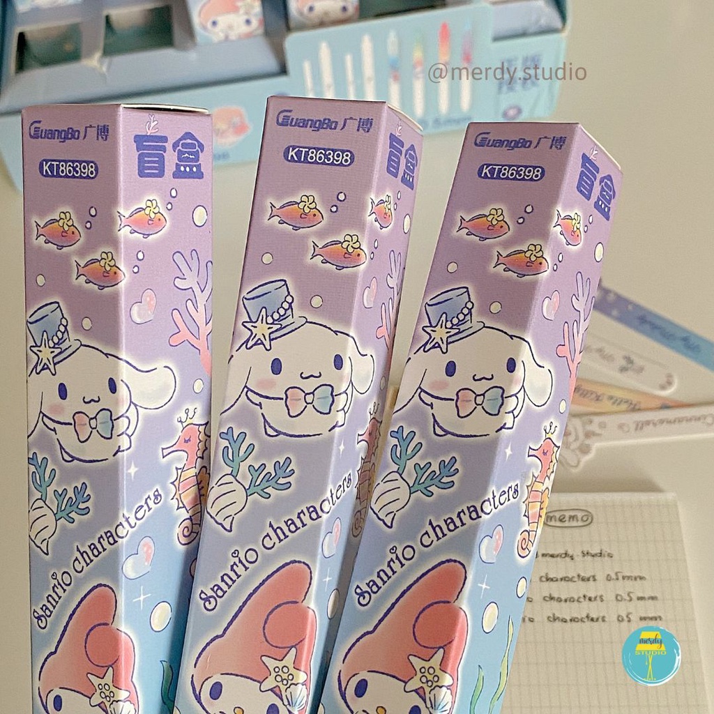 GuangBo Pen Blind Box - bút Sanrio Characters mực đen, ngòi 0.5mm