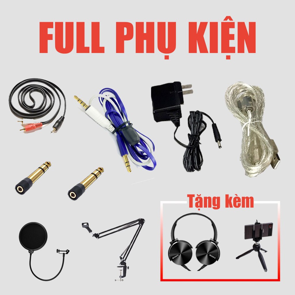 【Chính hãng】COMBO livestream Icon Upod Pro Micro thu âm Takstar PC-K850 - BẢO HÀNH 1 đổi 1 trong 12 tháng