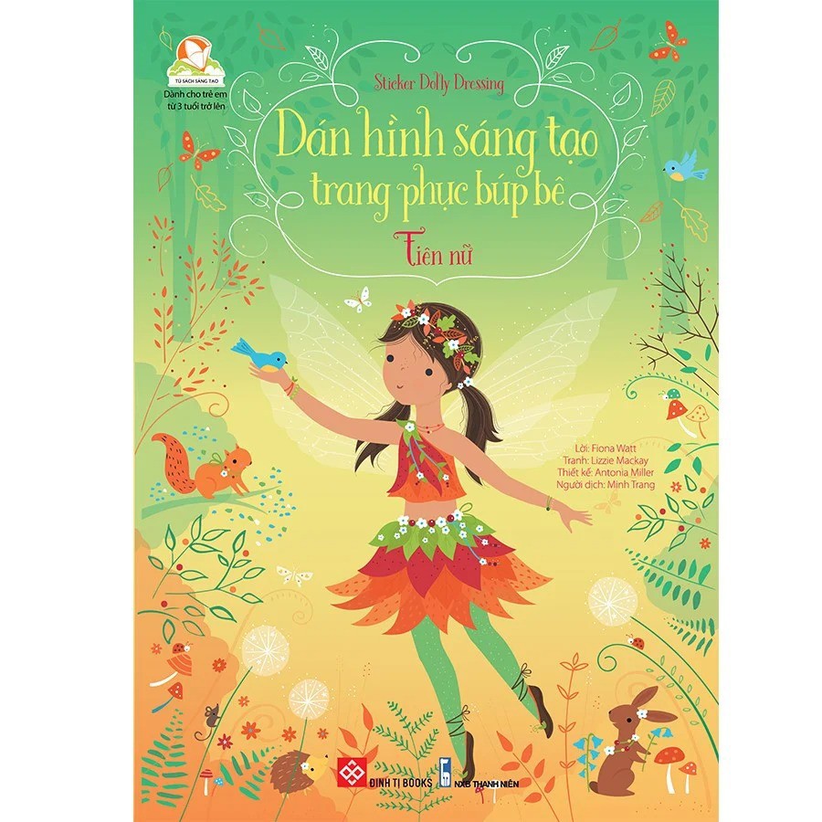 Sách - Sticker Dolly Dressing - Dán hình sáng tạo trang phục búp bê (8 cuốn) - có mã lẻ