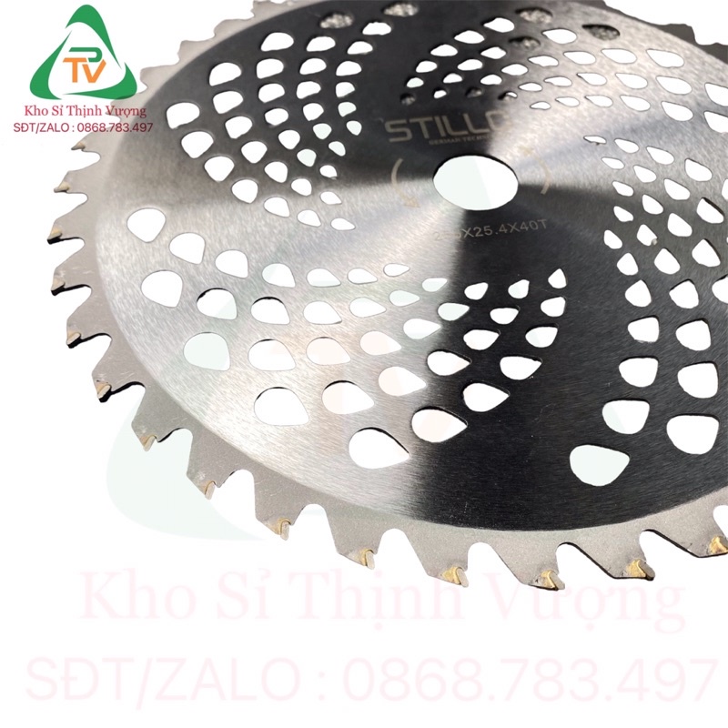Lưỡi cắt cỏ tròn hợp kim tiêu chuẩn Made in Japan