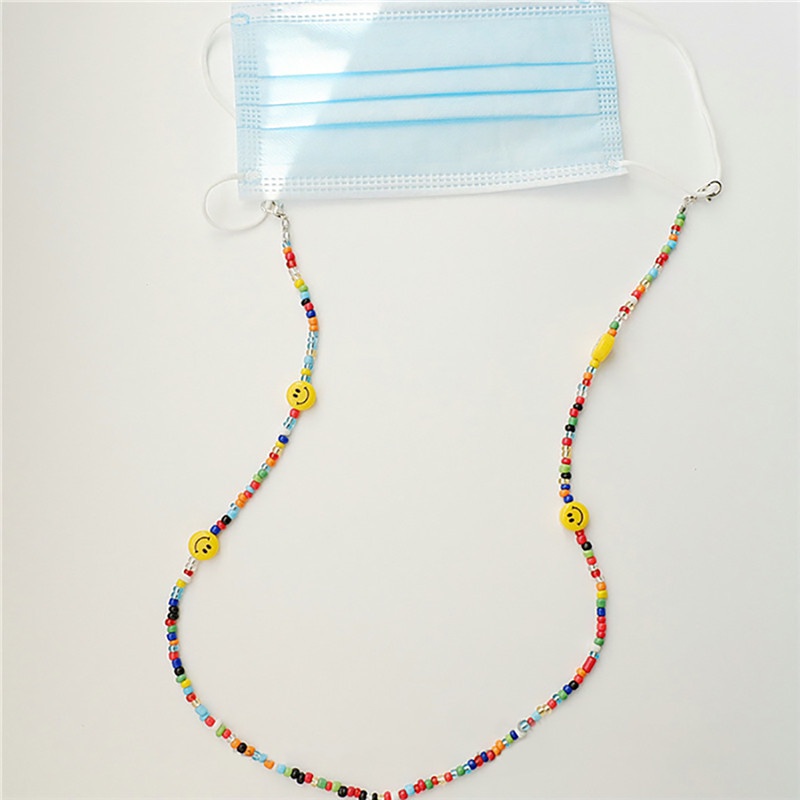 dây đeo khẩu trang Hình Mặt Cười Đeo Kính Mát Thời Trang Hàn Quốc Mới (50)