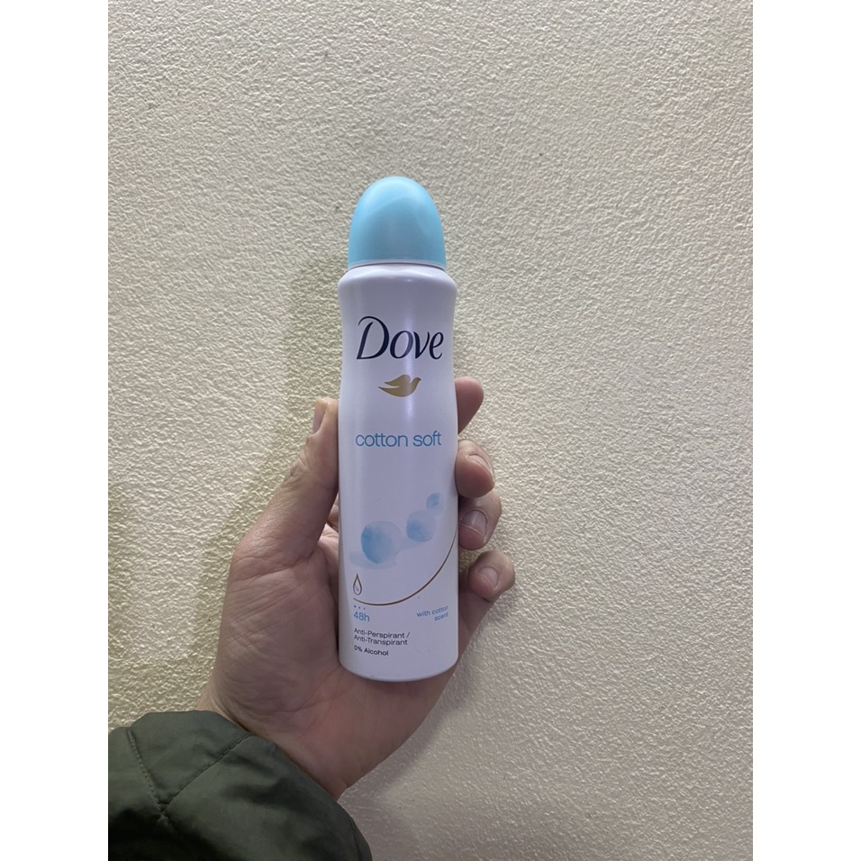 Xịt Khử Mùi toàn thân Dove  48h Go Fresh Nữ 150ml Mỹ