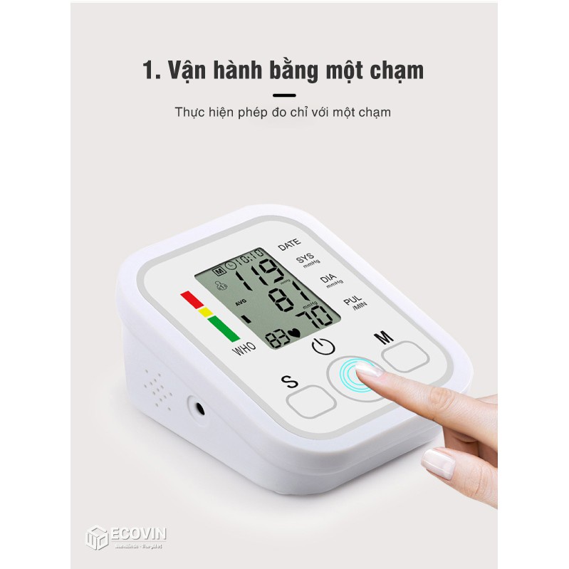 Máy Đo Huyết Áp ⚡️𝐅𝐑𝐄𝐄 𝐒𝐇𝐈𝐏⚡️ Máy đo huyết áp điện tử tự động(BÁN LỖ ĐỂ XIN 5*****)