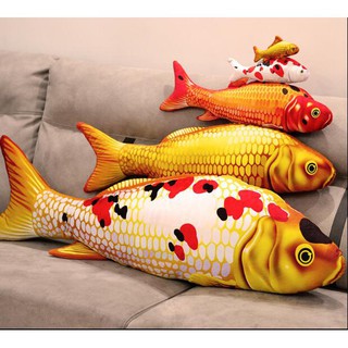 GẤU BÔNG GỐI ÔM CÁ CHÉP - 3D SIZE 95CM
