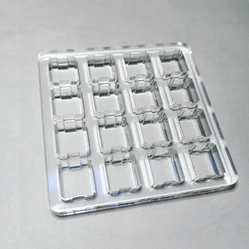 Đế Acrylic Trong Suốt Dùng Để Kiểm Tra Công Tắc Cherry Mx
